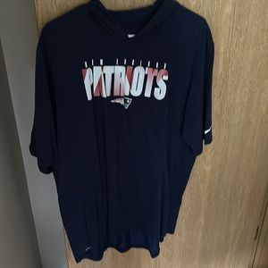 Nike New England Patriots Hooded TShirt
